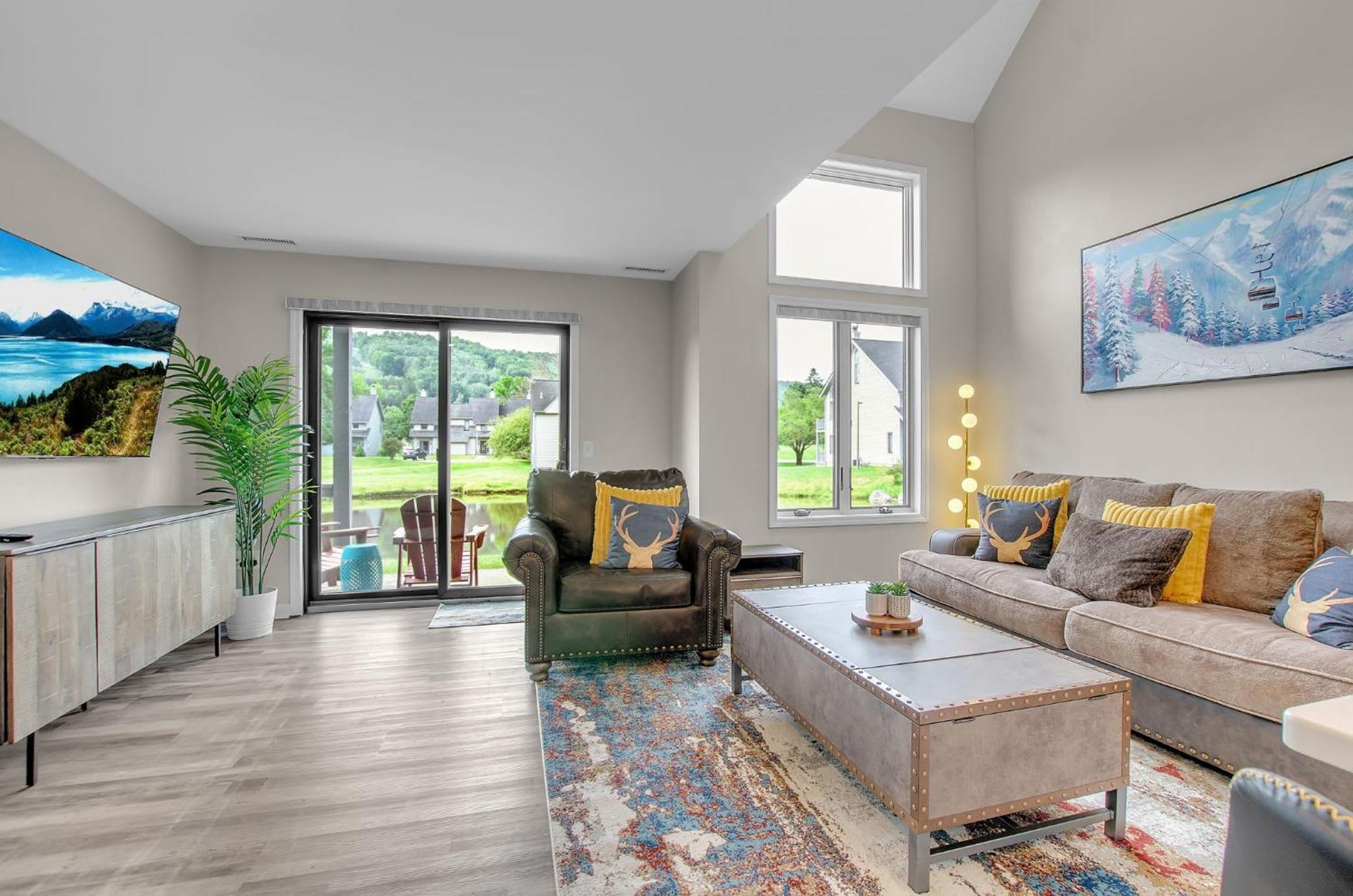 Family Townhouse With Fireplace Еликотвил Екстериор снимка