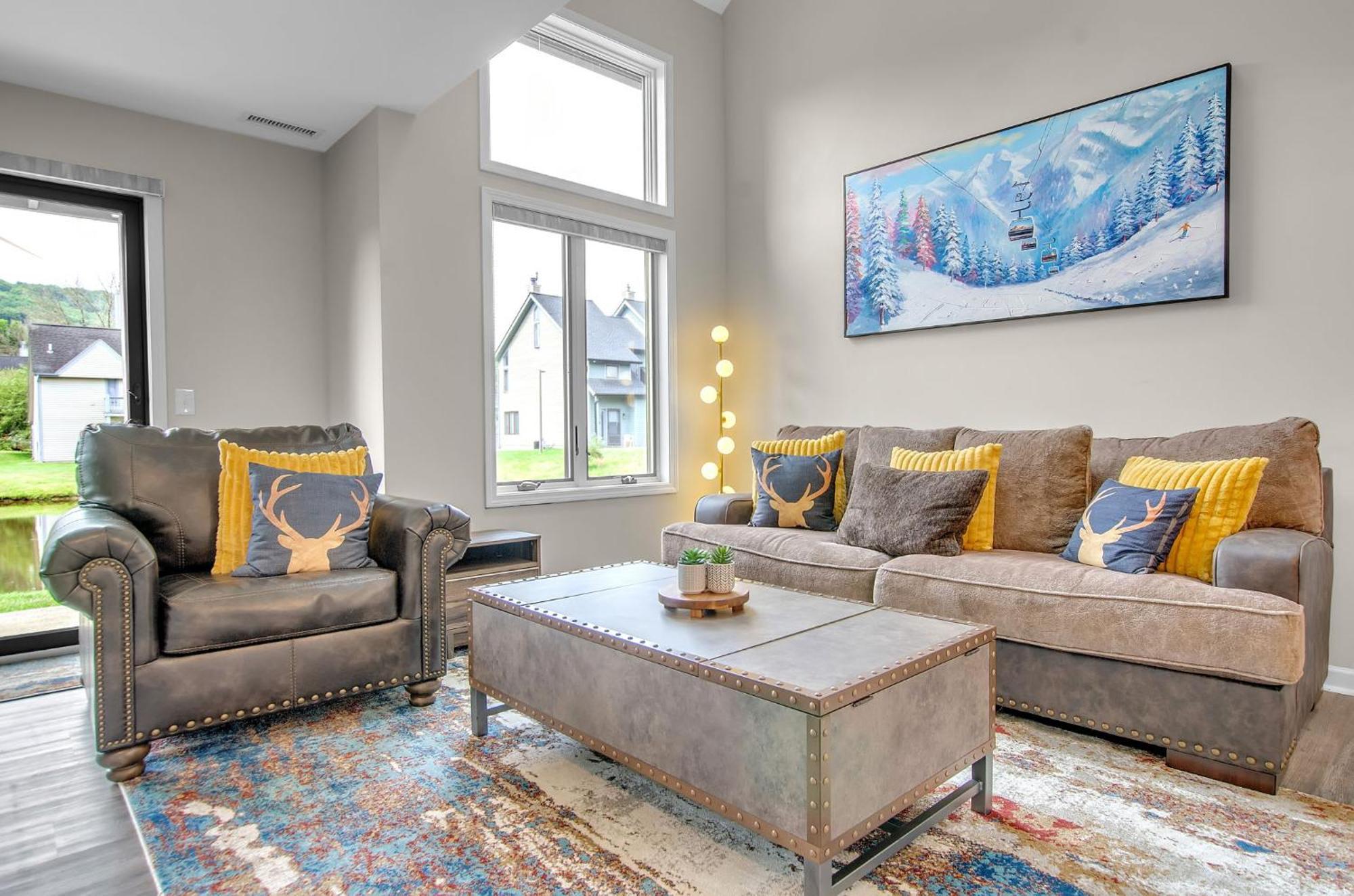 Family Townhouse With Fireplace Еликотвил Екстериор снимка
